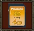 Panasonic SDHC Speicherkarte