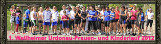1. Wellheimer Urdonautal-Frauen- und Kinderlauf 2012